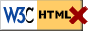 w3c html conform badge